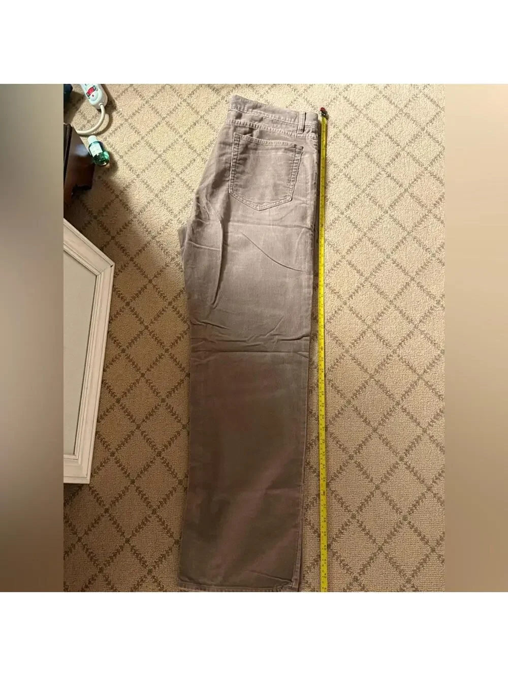 J. Crew brown thin waled corduroy pants 35 x 32 Relaxed Fit